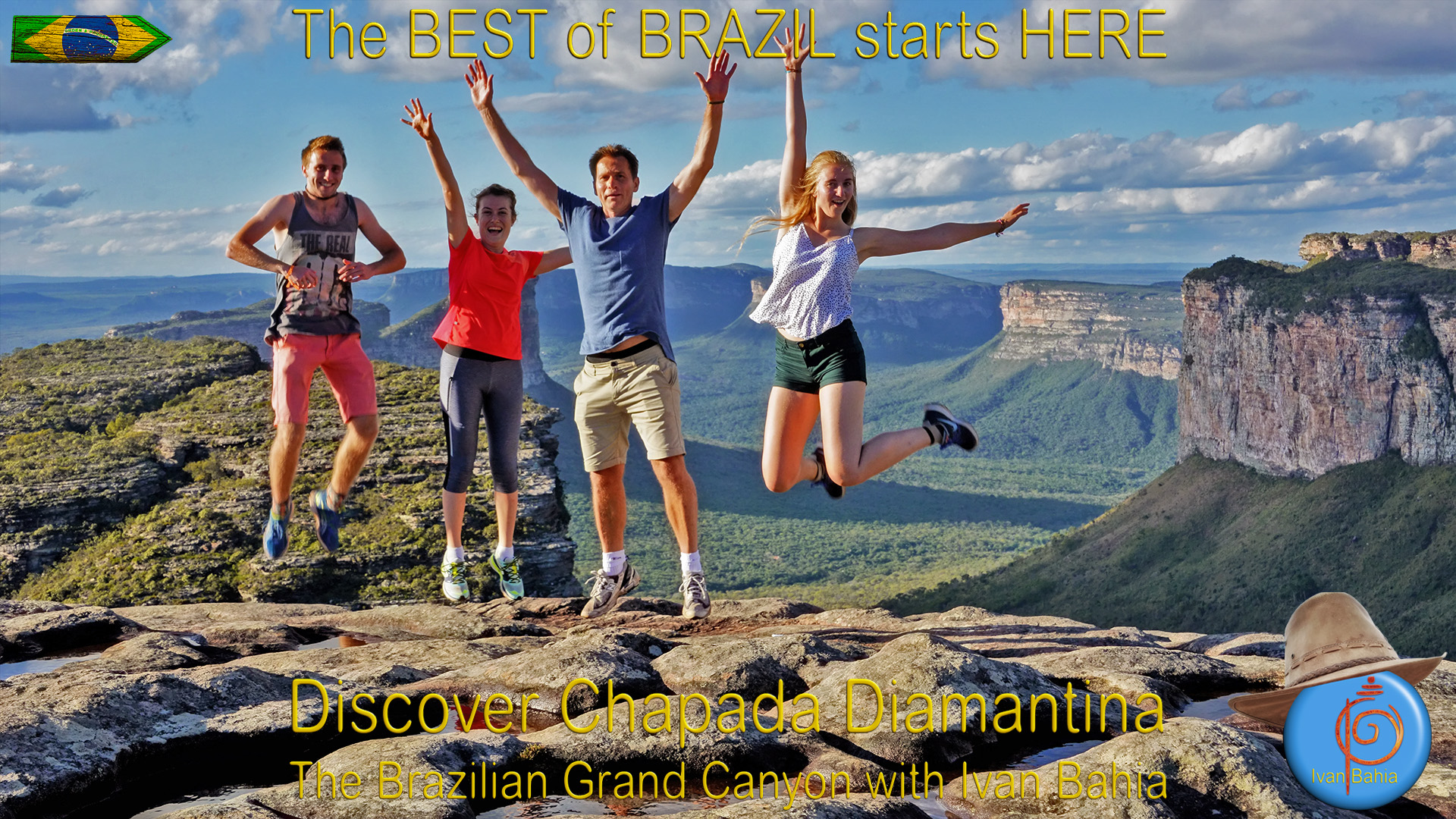 Discover Bahia with Ivan Bahia private tour-guide / travel agency, for the best experience in Salvador, Chapada Diamantina National Park and Bahia /NE-Brazil