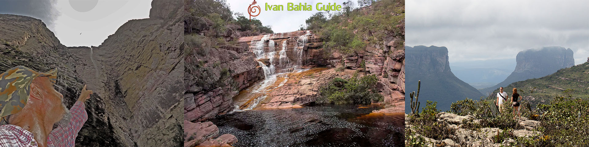 Ivan Bahia tour-guide / hiking in Chapada Diamantina National Park (aka 'the Brazilian Grand Canyon') mountain views,