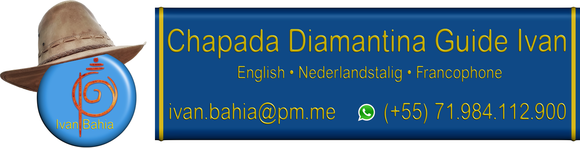 logo Ivan Bahia Guide Chapada Diamantina Brazil