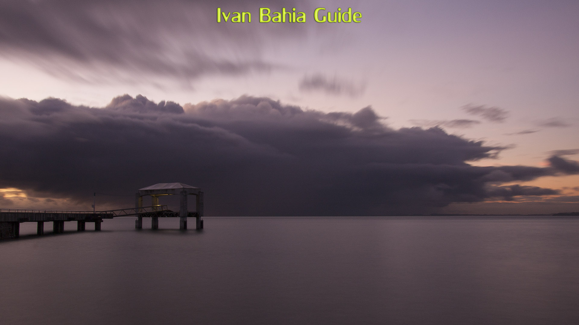 view al All Saints Bay (Baia de Todos os Santos) in Salvador's Ribeira neigborhood, after a thunderstorm - with Ivan's Salvador da Bahia & Chapada Diamantiana national park's official tour guide