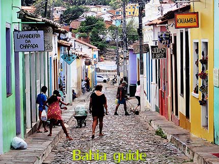 Lençois, typische geplaveide straatjes, fotos Chapada Diamantina nationaal park, wandelingen & trekking met vlaamse reis-gids Ivan (die al 10 jaar in Bahia woont) voor uw rond-reis met begeleiding in het Nederlands in Brazilië