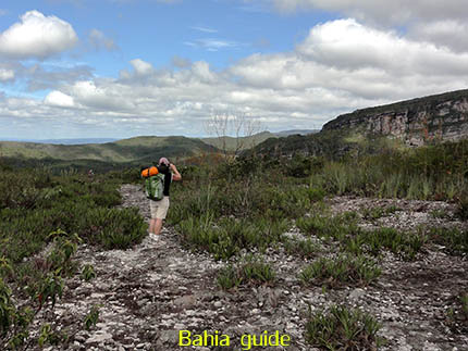 fotos Chapada Diamantina nationaal park, wandelingen & trekking met vlaamse reis-gids Ivan (die al 10 jaar in Bahia woont) voor uw rond-reis met begeleiding in het Nederlands in Brazilië