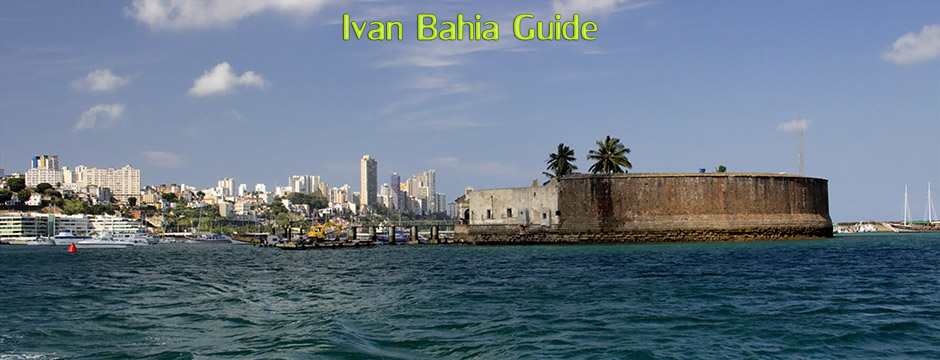 Salvador da bahia per boot uitvaren - Forte São Marcelo - Ivan Bahia Guide