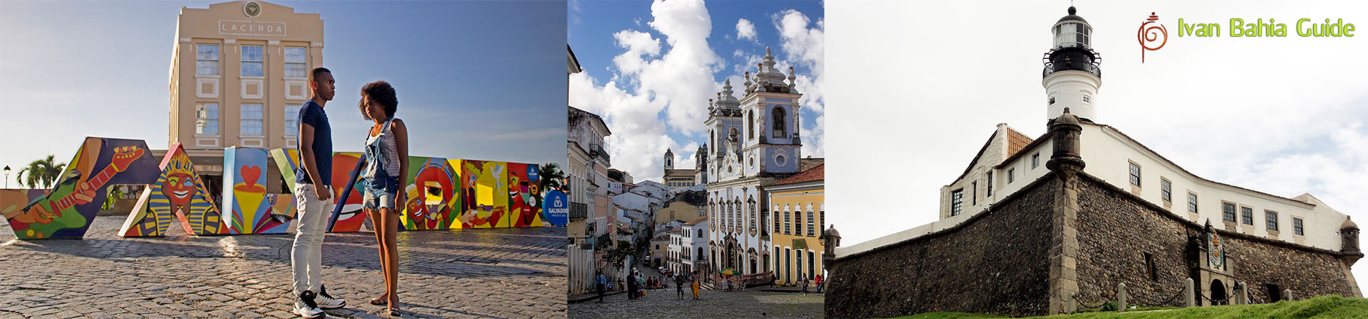 Ivan Bahia Guide, visitez Salvador da Bahia (première capitale du Brésil) culture, architecture et culinaire